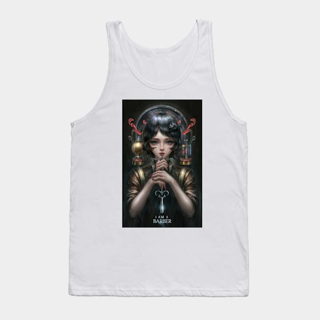 Victorian era Barber Tank Top by Spaceboyishere